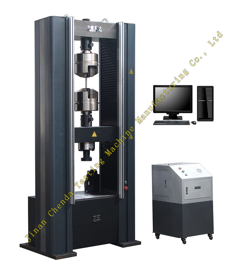 WDW-300M Computer control electronic universal testing machine with hydraulic clamping